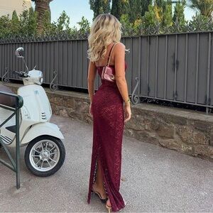 Arcina Ori Margot Dress Wine